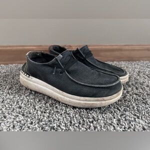 Woman’s 7 Black wendy rise Hey Dudes